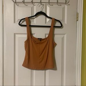 AFRM - Orange Ribbed Tank (BRAND NEW)